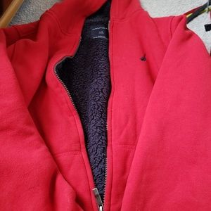 Nautica youth large zip hoodie